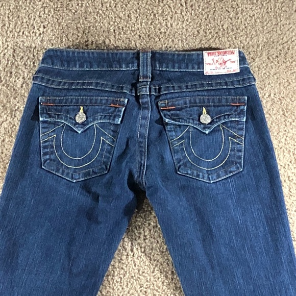 True Religion Billy Straight Leg Jeans Size 28 - Picture 5 of 8